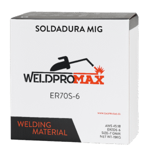 ALAMBRE SOLIDO MIG ER70S-6 - 0.8 MM WELD PRO MAX