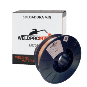ALAMBRE SOLIDO MIG ER70S-6 - 1.2 MM WELD PRO MAX