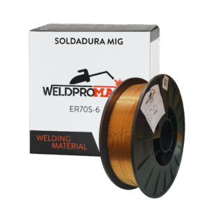 ALAMBRE SOLIDO MIG ER70S-6 - 0.9 MM WELD PRO MAX